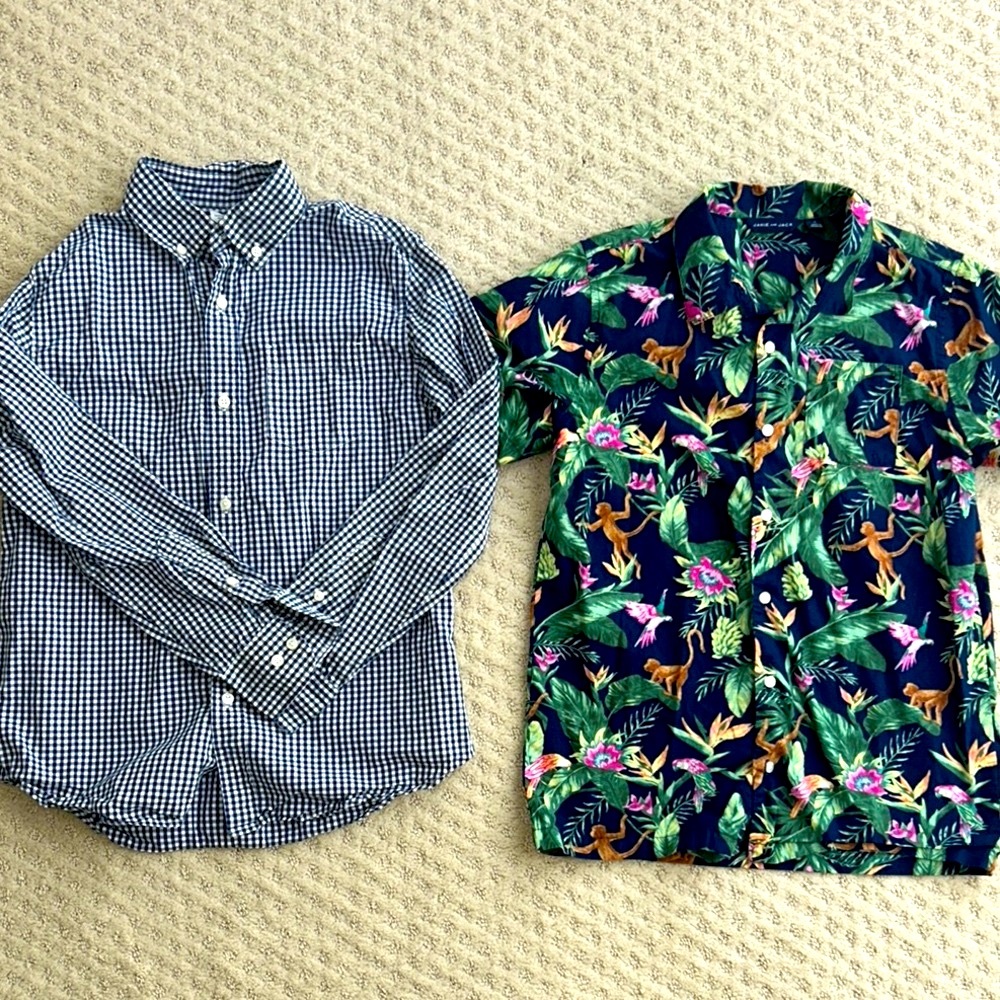 Janie & Jack/Crewcuts shirt bundle